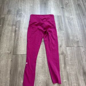 Lululemon fast and free crop 23”